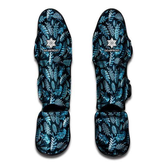 Tropical Denim Jeans Pattern Print Muay Thai Shin Guard