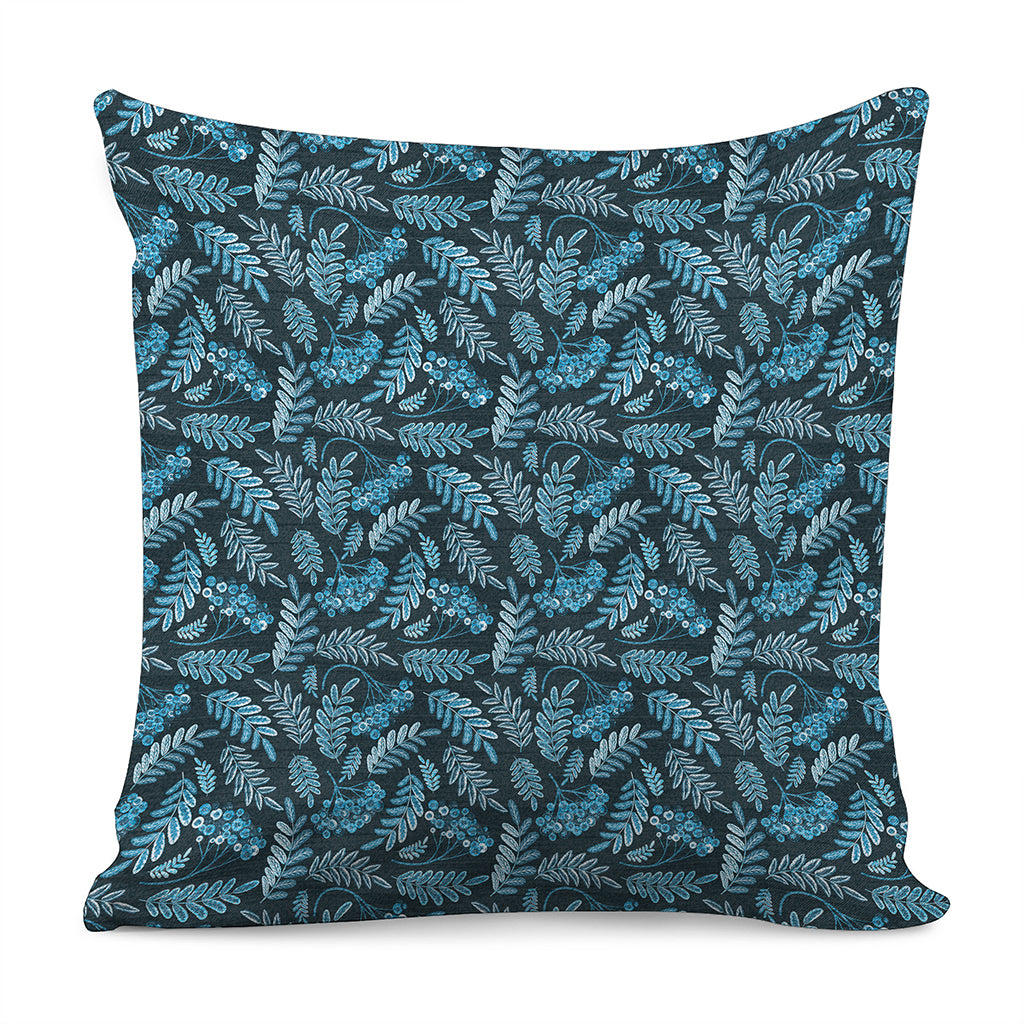 Tropical Denim Jeans Pattern Print Pillow Cover