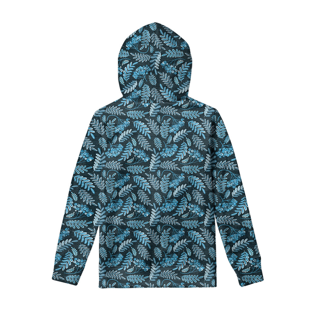 Tropical Denim Jeans Pattern Print Pullover Hoodie