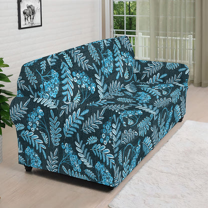 Tropical Denim Jeans Pattern Print Sofa Cover