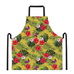 Tropical Exotic Hawaiian Pattern Print Apron