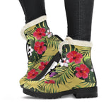 Tropical Exotic Hawaiian Pattern Print Comfy Boots GearFrost