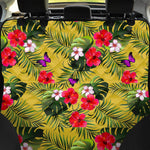 Tropical Exotic Hawaiian Pattern Print Pet Car Back Seat Cover