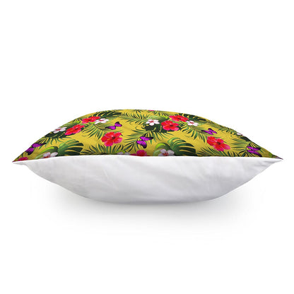 Tropical Exotic Hawaiian Pattern Print Pillow Cover