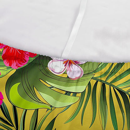 Tropical Exotic Hawaiian Pattern Print Sofa Cover