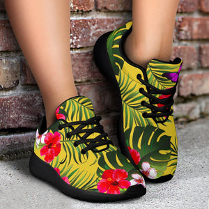 Tropical Exotic Hawaiian Pattern Print Sport Shoes GearFrost