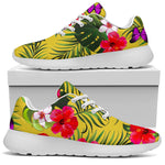 Tropical Exotic Hawaiian Pattern Print Sport Shoes GearFrost