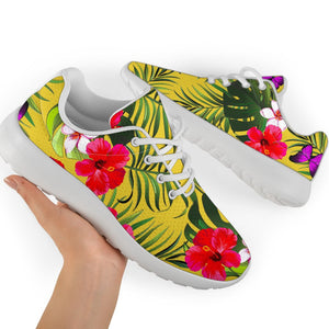 Tropical Exotic Hawaiian Pattern Print Sport Shoes GearFrost