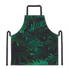 Tropical Fern Leaf Print Apron