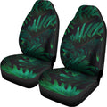 Tropical Fern Leaf Print Universal Fit Car Seat Covers