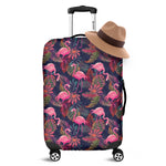 Tropical Flamingo Aloha Pattern Print Luggage Cover