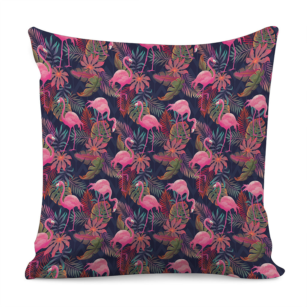 Tropical Flamingo Aloha Pattern Print Pillow Cover