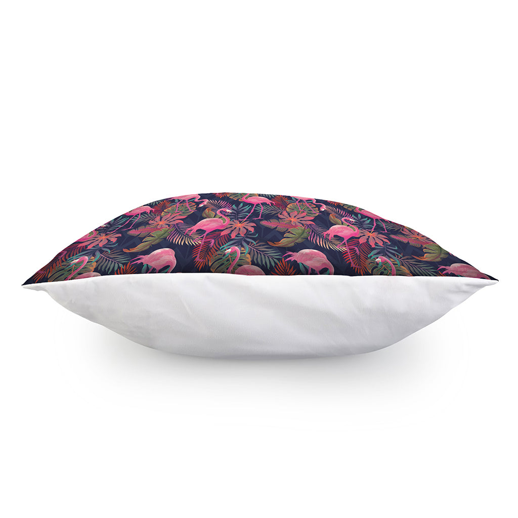 Tropical Flamingo Aloha Pattern Print Pillow Cover