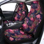 Tropical Flamingo Aloha Pattern Print Universal Fit Car Seat Covers