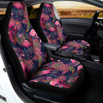 Tropical Flamingo Aloha Pattern Print Universal Fit Car Seat Covers