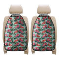 Tropical Floral Flamingo Pattern Print Car Seat Organizers