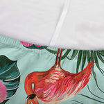 Tropical Floral Flamingo Pattern Print Sofa Cover