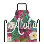 Tropical Flower Aloha Print Apron