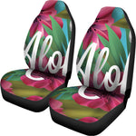 Tropical Flower Aloha Print Universal Fit Car Seat Covers