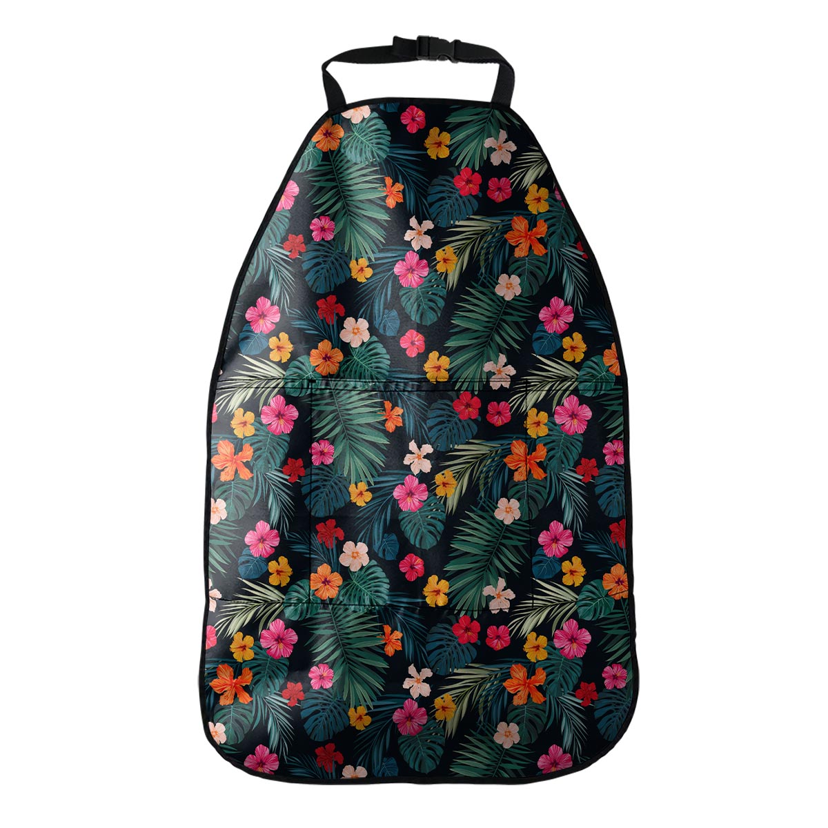 Tropical Flowers Hawaii Pattern Print Car Seat Organizers