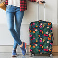 Tropical Flowers Hawaii Pattern Print Luggage Cover