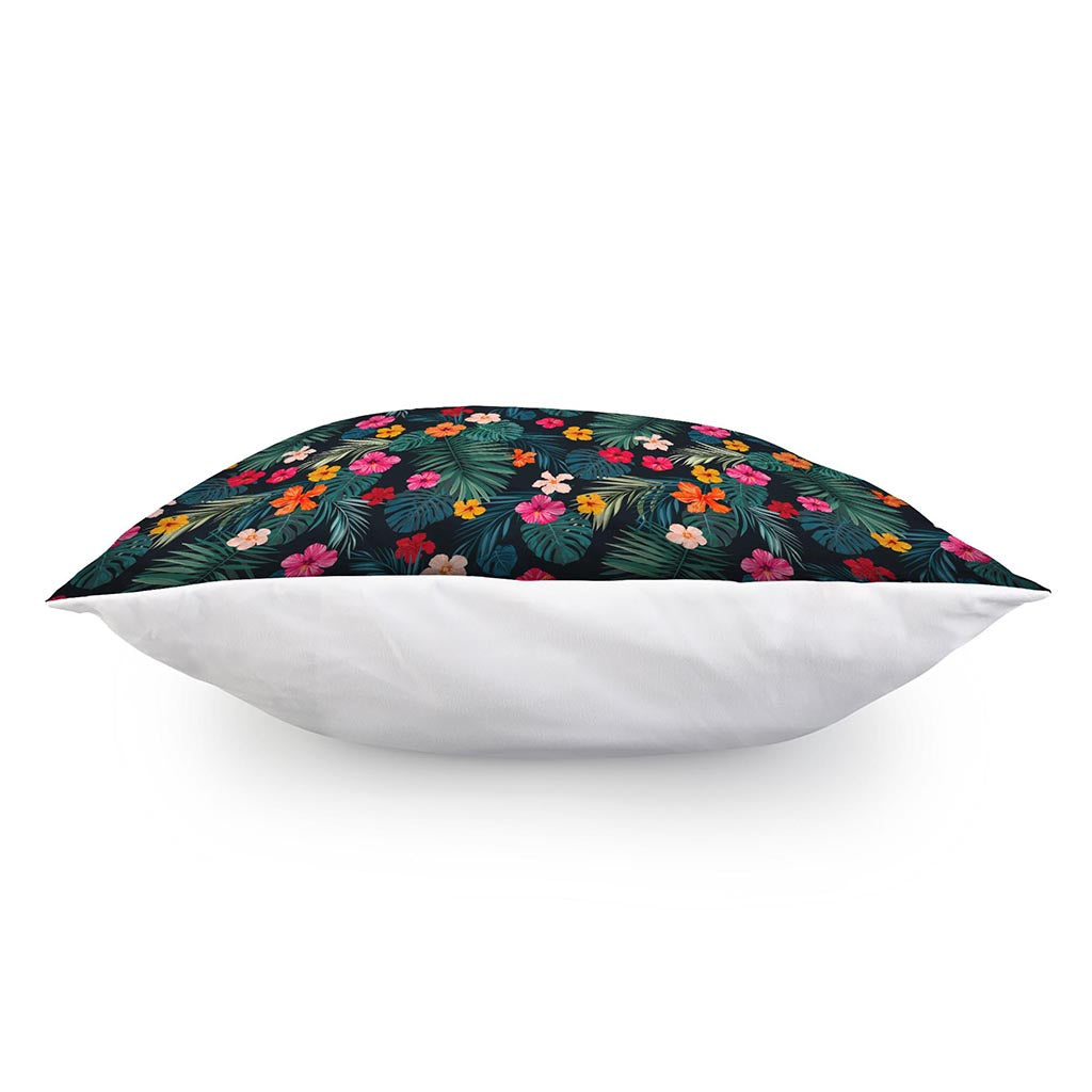 Tropical Flowers Hawaii Pattern Print Pillow Cover