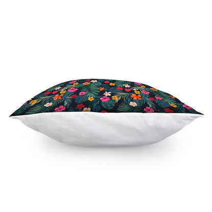 Tropical Flowers Hawaii Pattern Print Pillow Cover
