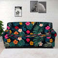 Tropical Flowers Hawaii Pattern Print Sofa Cover