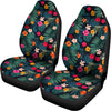 Tropical Flowers Hawaii Pattern Print Universal Fit Car Seat Covers