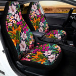 Tropical Flowers Pattern Print Universal Fit Car Seat Covers