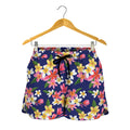 Tropical Frangipani Plumeria Print Women's Shorts