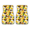 Tropical Fruits Pattern Print Front Car Floor Mats