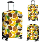 Tropical Fruits Pattern Print Luggage Cover GearFrost