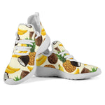 Tropical Fruits Pattern Print Mesh Knit Shoes GearFrost