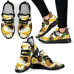 Tropical Fruits Pattern Print Mesh Knit Shoes GearFrost