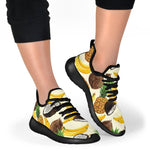 Tropical Fruits Pattern Print Mesh Knit Shoes GearFrost