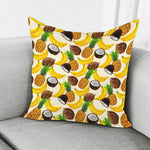 Tropical Fruits Pattern Print Pillow Cover