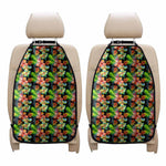 Tropical Hawaii Flowers Pattern Print Car Seat Organizers