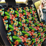 Tropical Hawaii Flowers Pattern Print Pet Car Back Seat Cover
