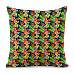 Tropical Hawaii Flowers Pattern Print Pillow Cover