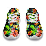 Tropical Hawaii Flowers Pattern Print Sport Shoes GearFrost