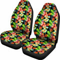 Tropical Hawaii Flowers Pattern Print Universal Fit Car Seat Covers