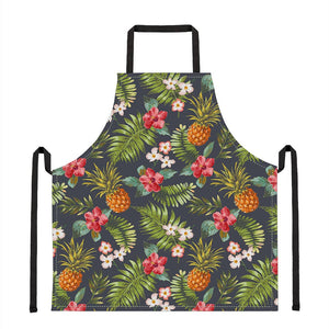 Tropical Hawaii Pineapple Pattern Print Apron