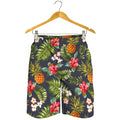 Tropical Hawaii Pineapple Pattern Print Men's Shorts