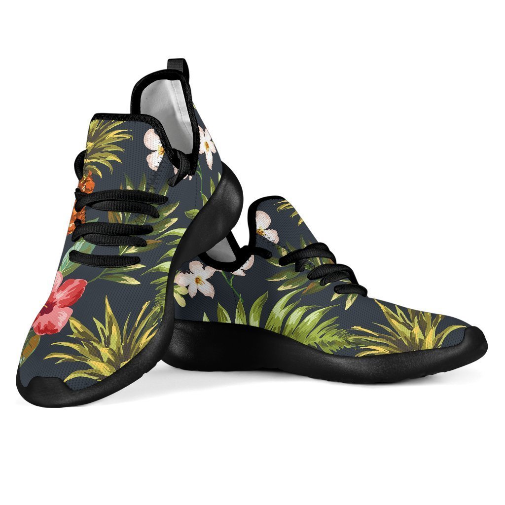 Tropical Hawaii Pineapple Pattern Print Mesh Knit Shoes GearFrost