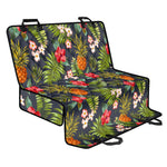 Tropical Hawaii Pineapple Pattern Print Pet Car Back Seat Cover