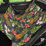 Tropical Hawaii Pineapple Pattern Print Pet Car Back Seat Cover