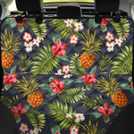 Tropical Hawaii Pineapple Pattern Print Pet Car Back Seat Cover