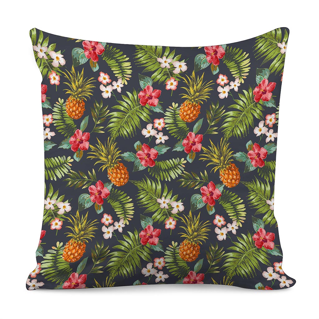 Tropical Hawaii Pineapple Pattern Print Pillow Cover