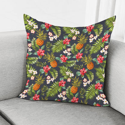 Tropical Hawaii Pineapple Pattern Print Pillow Cover